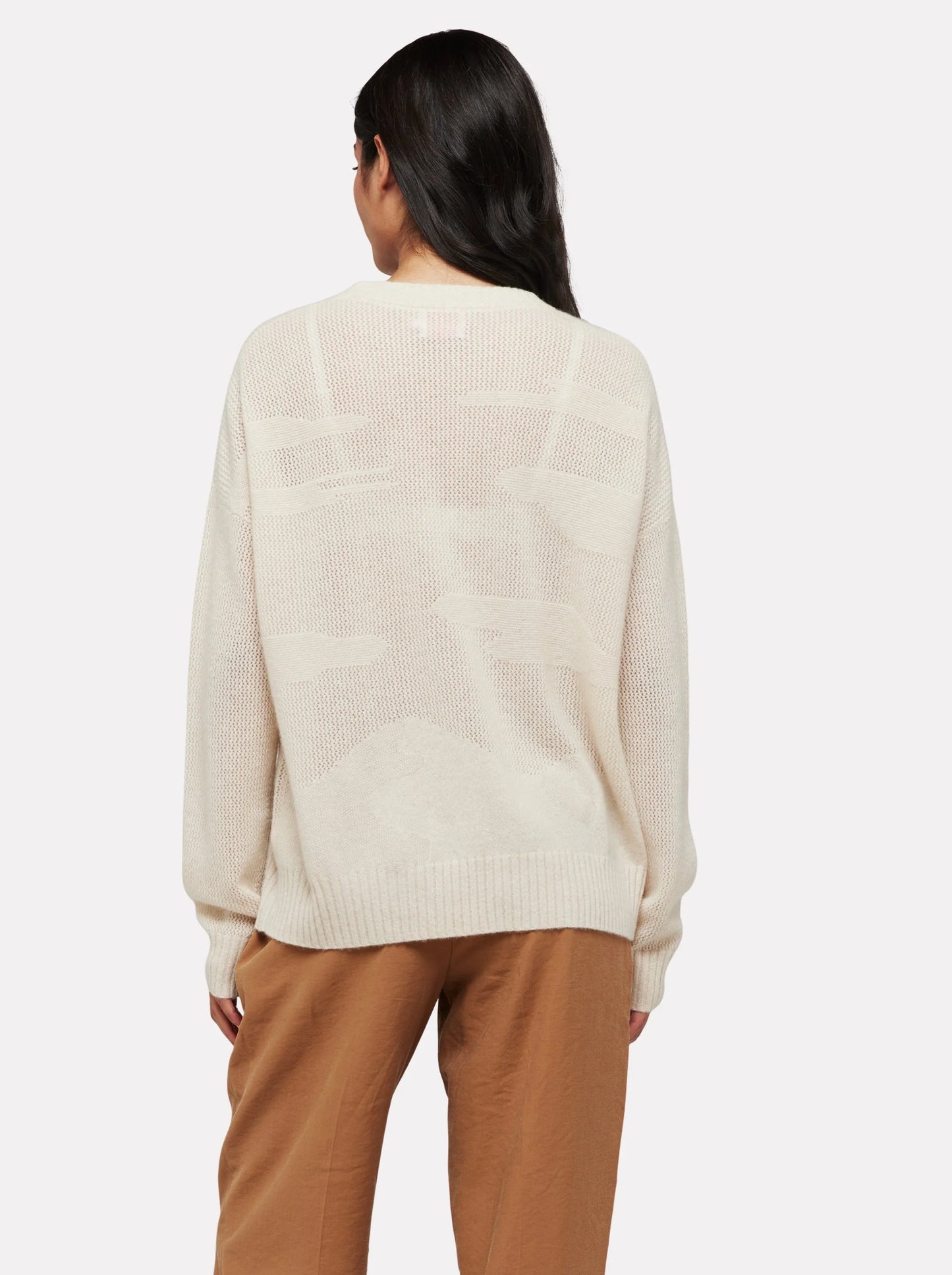 Desert Textured Boyfriend Sweater