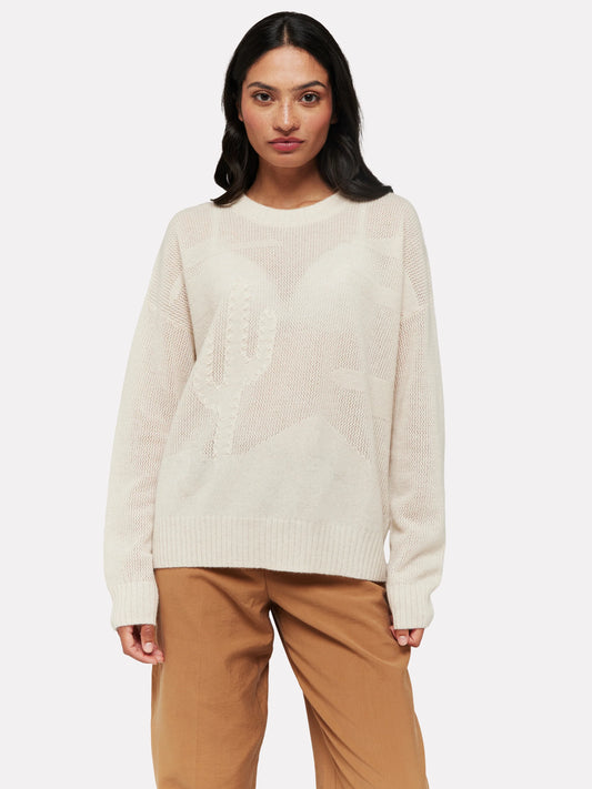 Desert Textured Boyfriend Sweater