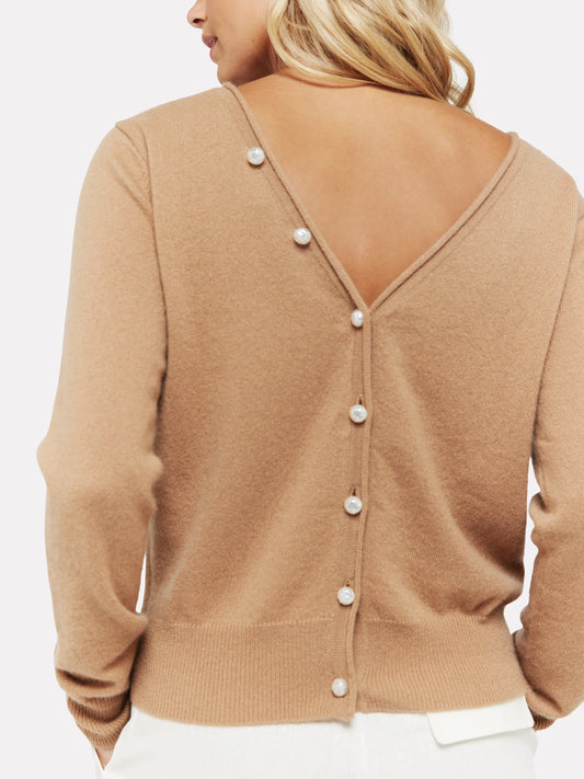 Beaulah Button Back Sweater