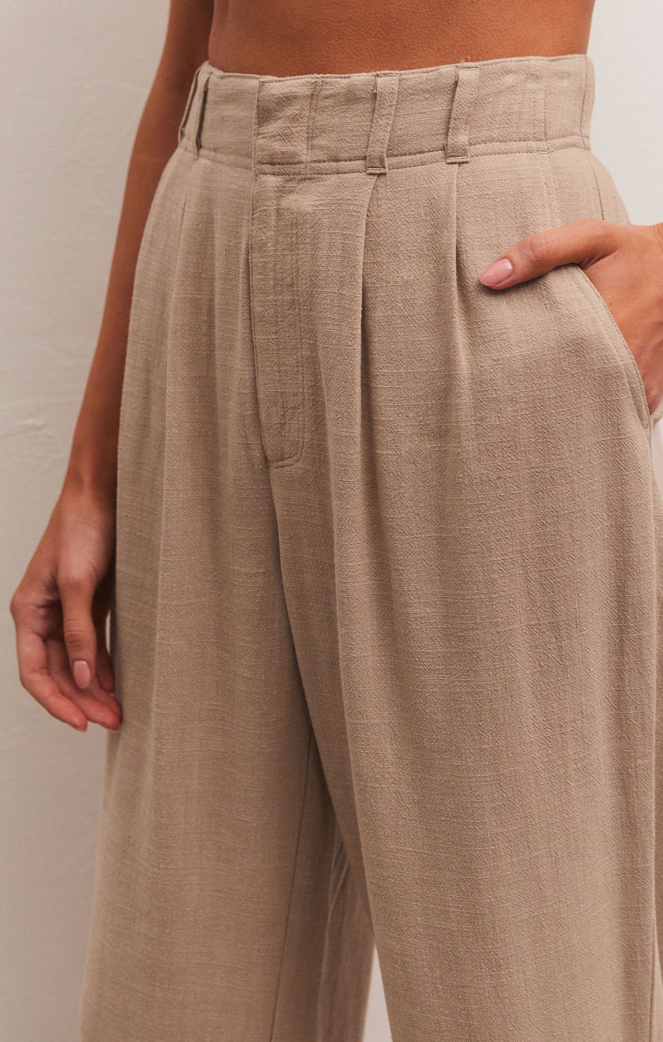 Farrah Pants Taupe