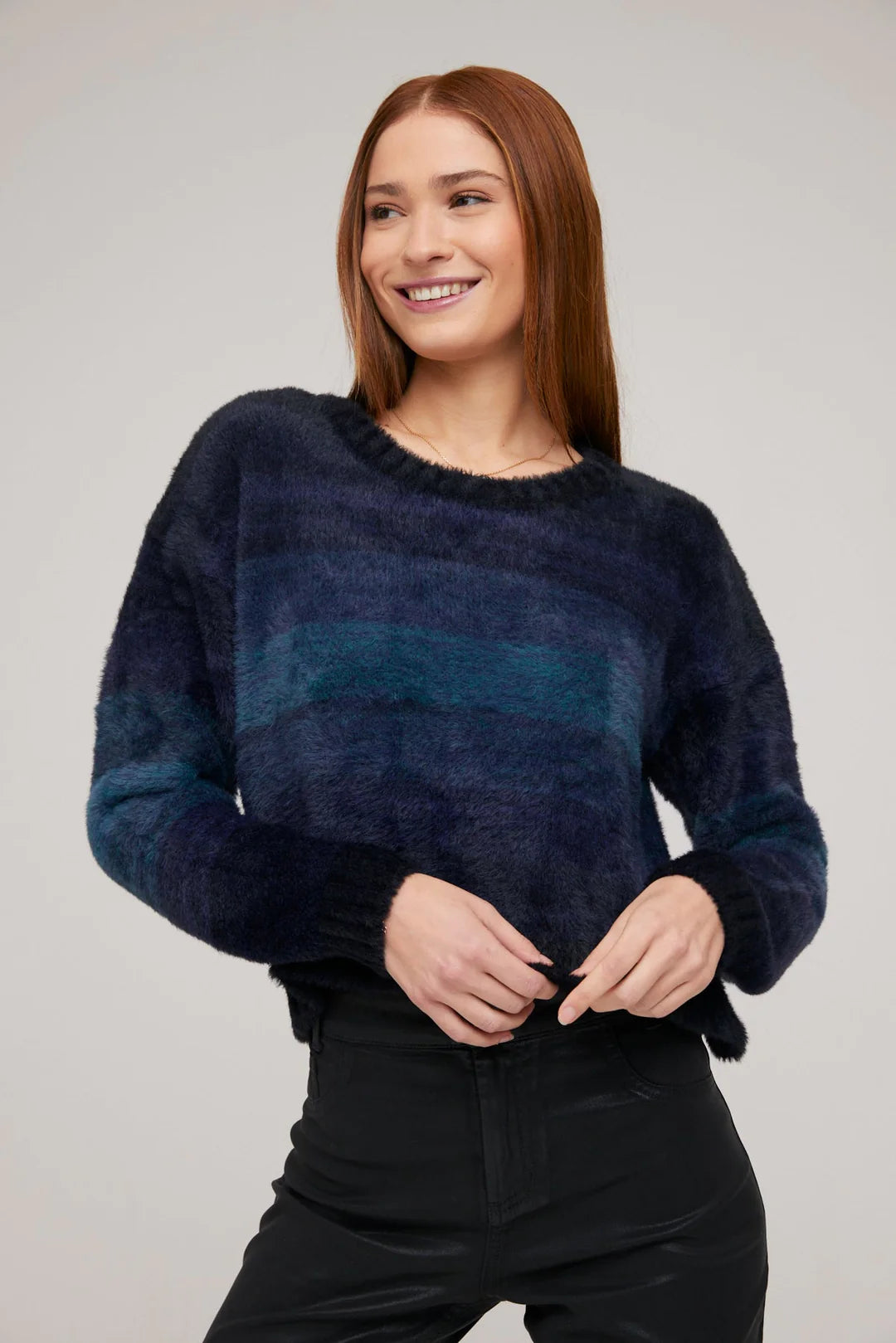 Slouchy Sweater in Navy