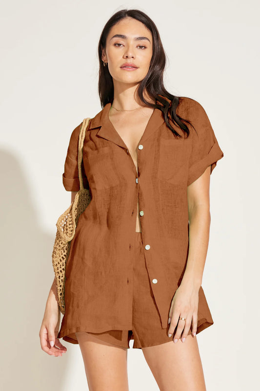 Playa Coco Pocket Blouse